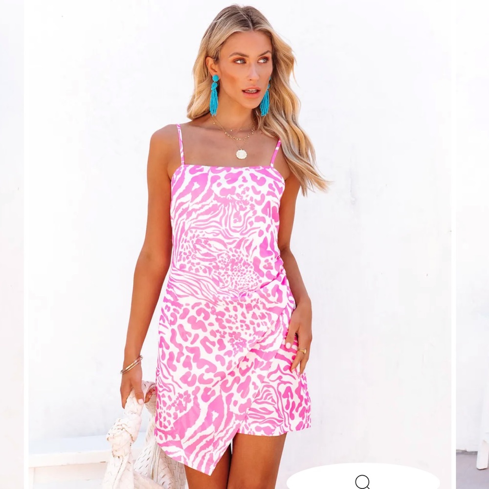 Dee Elle - Eli Gathered Adjustable Mini Dress
